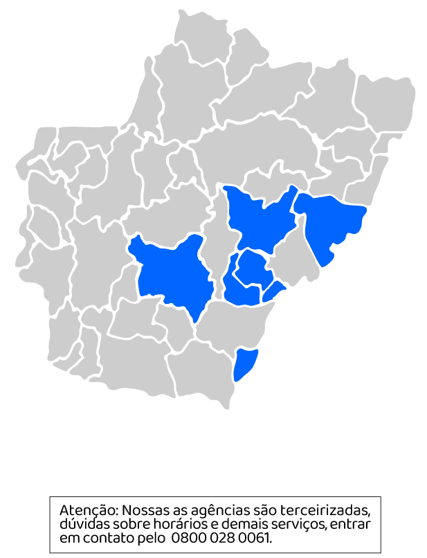 mapa de cidades atendidas